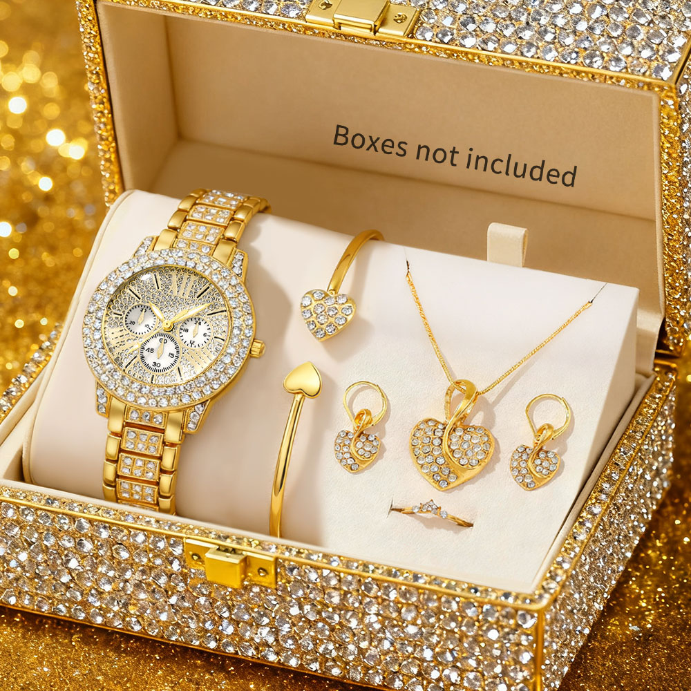 Luxury Women'S Watch - Women's Quartz Watch Gold Luxury Women