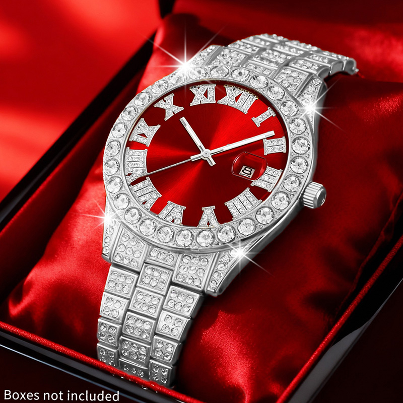 Luxury Watch News - Men's Hip-Hop Watch Retro Quartz Watch,
