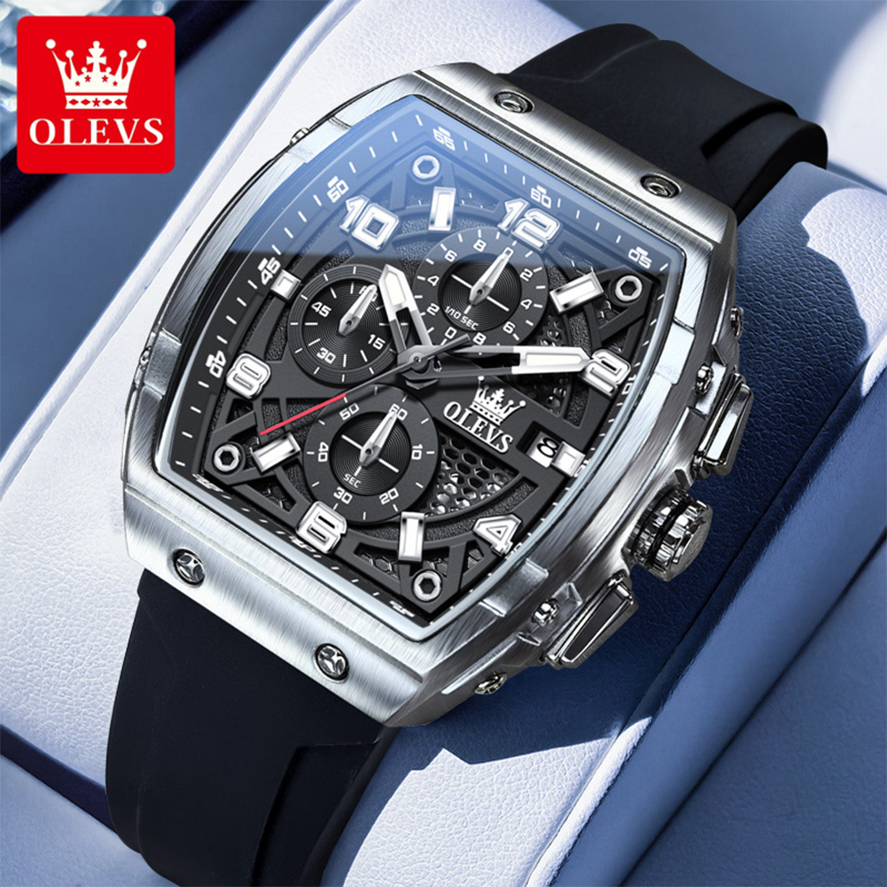 Luxury Watch Magazine - OLEVS Men Watches 2976 Luxury Fashion