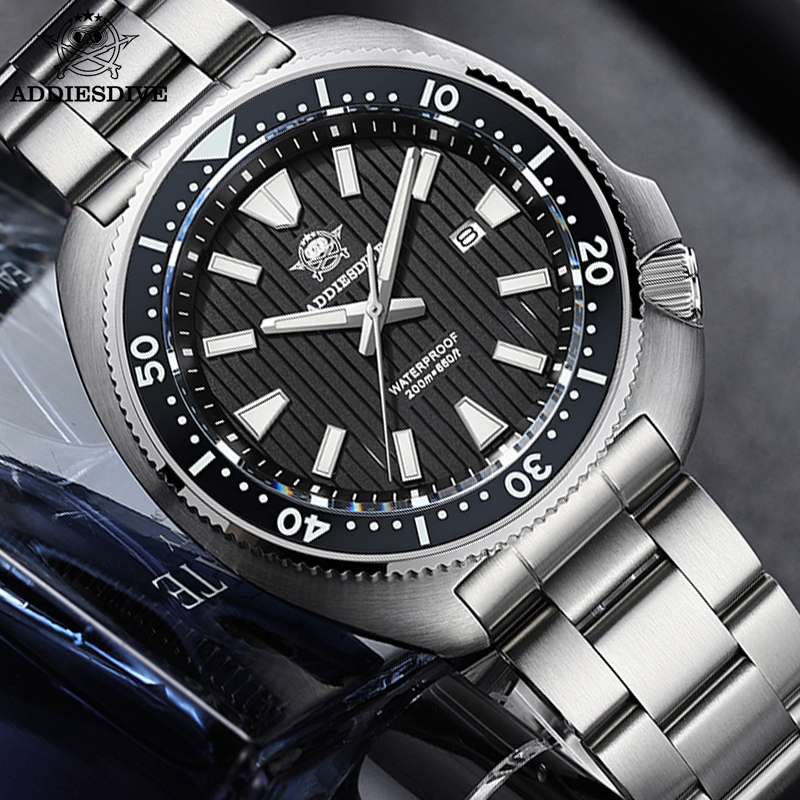 Luxury Watch In Japan - ADDIESDIVE New Men's Watches Quartz Wristwatch