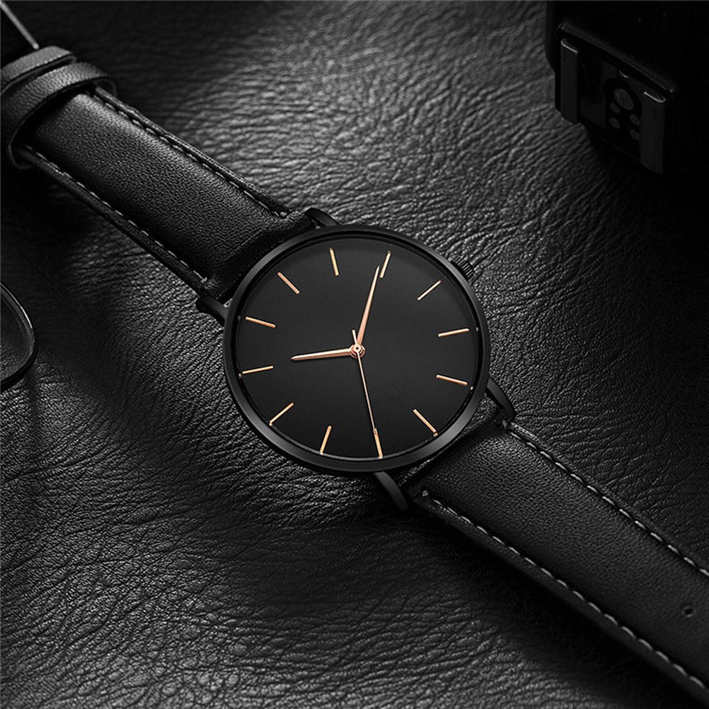 Luxury Watch Magazine - Simple Style Analog Quartz Mens Watch