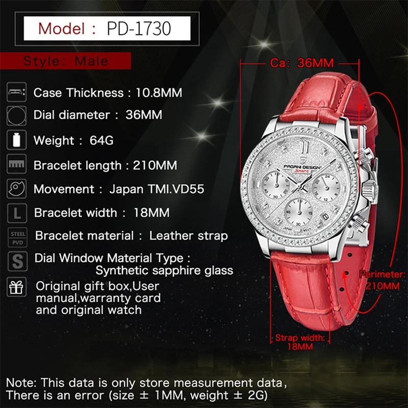 PAGANI DESIGN Multi Functional - Luxury Watch In Japan ulasan dan harga