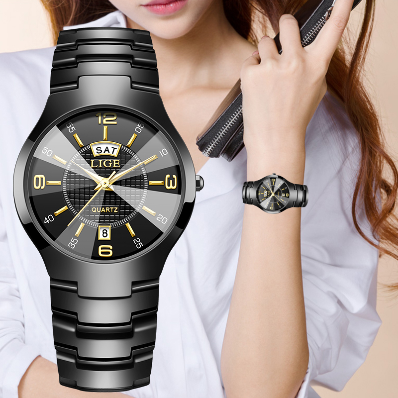 LIGE Fashion Elegant Women's W - Luxury Watch Women ulasan dan harga