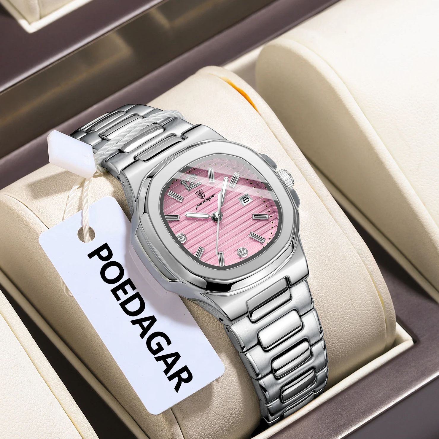 POEDAGAR Square Fashion Woman  - Luxury Watch Female ulasan dan harga