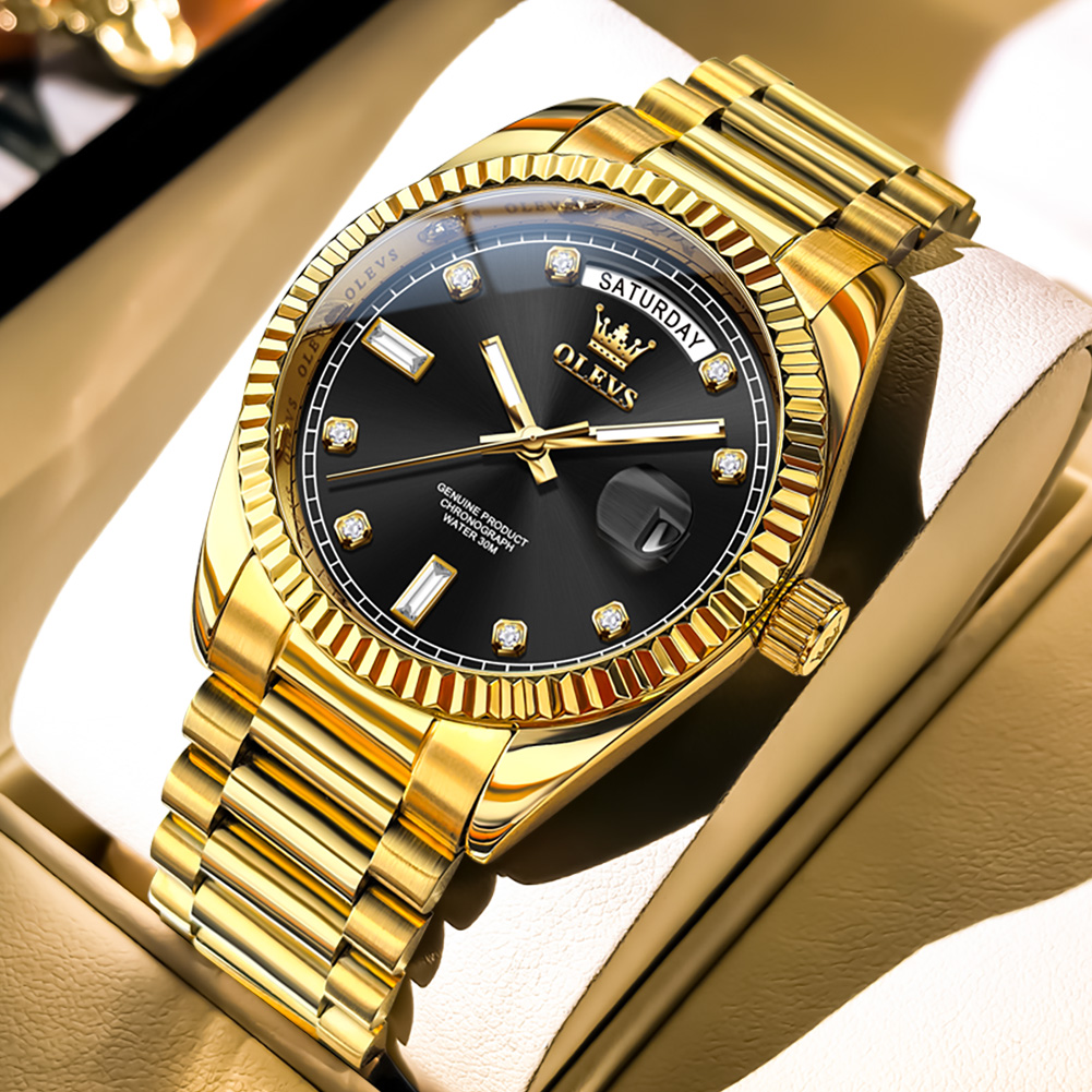 OLEVS Men's Fully Automatic Me - Rolex Watch Submariner ulasan dan harga