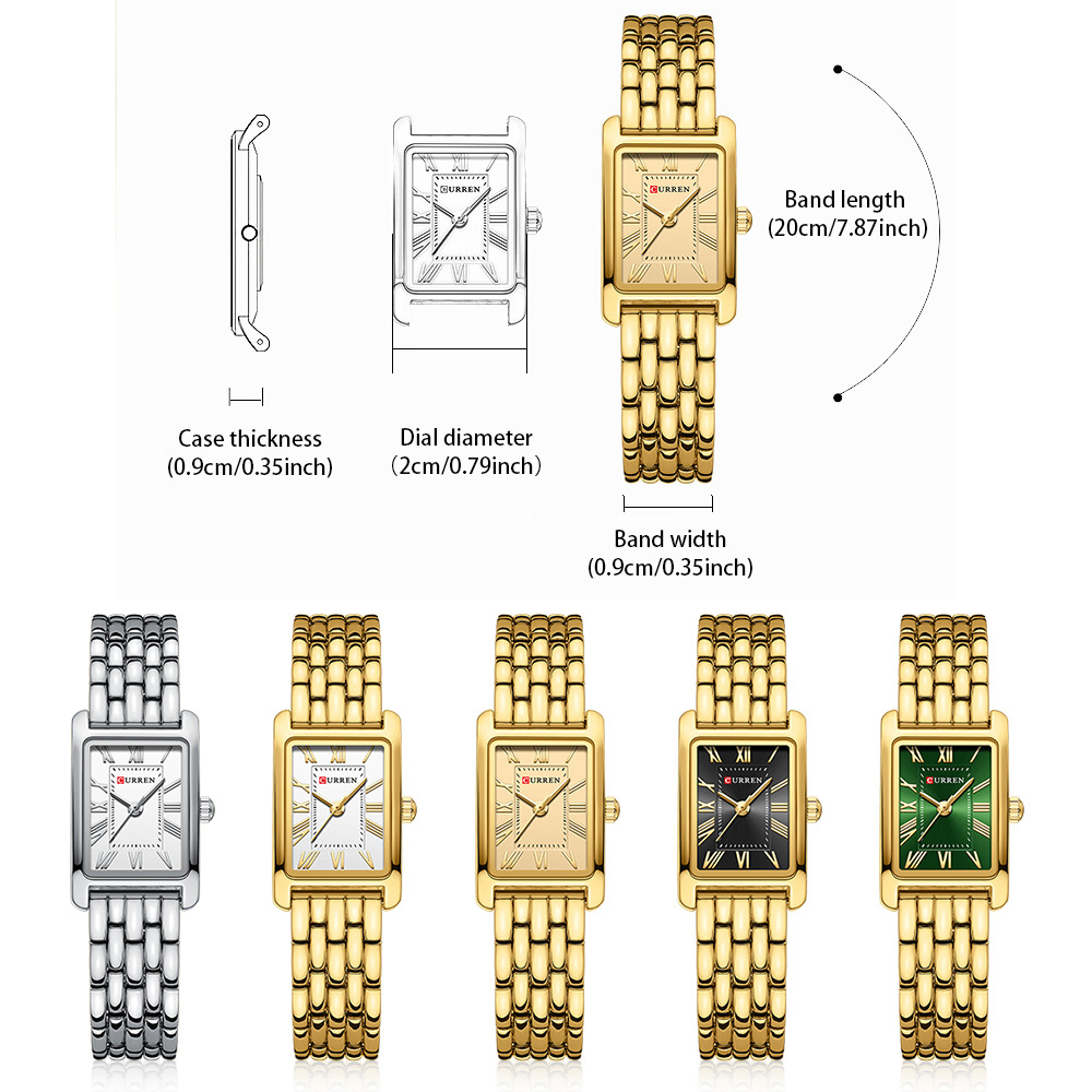 CURREN Luxury Ladies Fashion Q - Luxury Watch Female ulasan dan harga