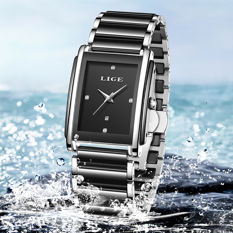 LIGE New Luxury Women Watches  - Luxury Watch Female ulasan dan harga