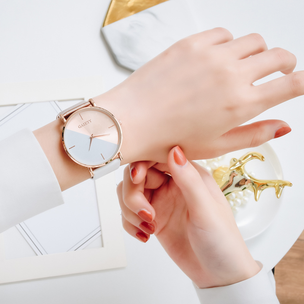 Top Brand Women's Watch Leathe - Luxury Watch Female ulasan dan harga