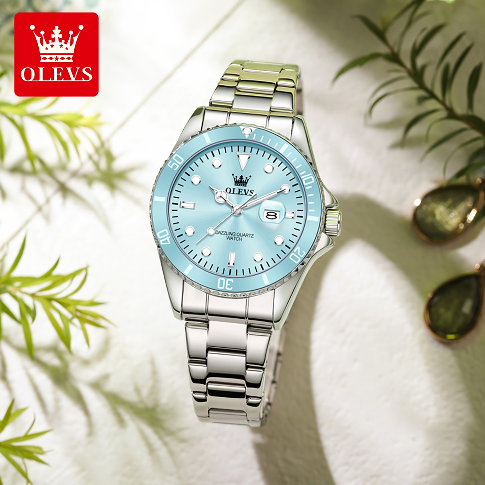 OLEVS Luxury Stainless Steel W - Luxury Watch Ladies ulasan dan harga