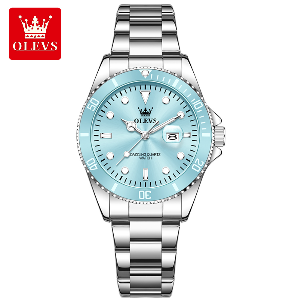 OLEVS Luxury Stainless Steel W - Luxury Watch Ladies ulasan dan harga