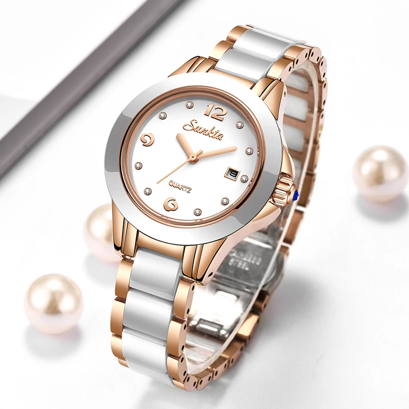 Sunkta Fashion Casual Quartz W - Luxury Watch Women ulasan dan harga