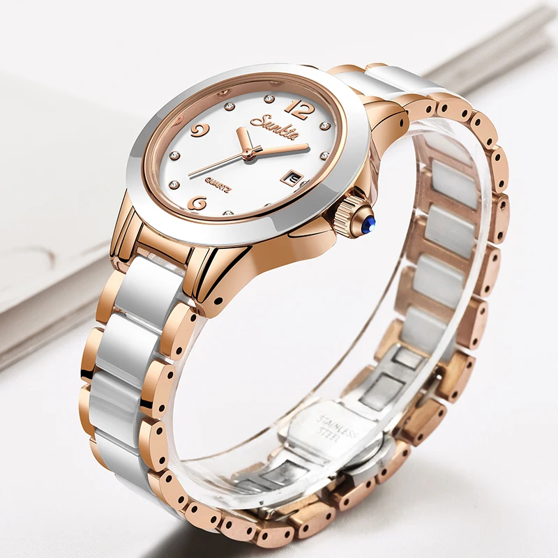 Sunkta Fashion Casual Quartz W - Luxury Watch Women ulasan dan harga