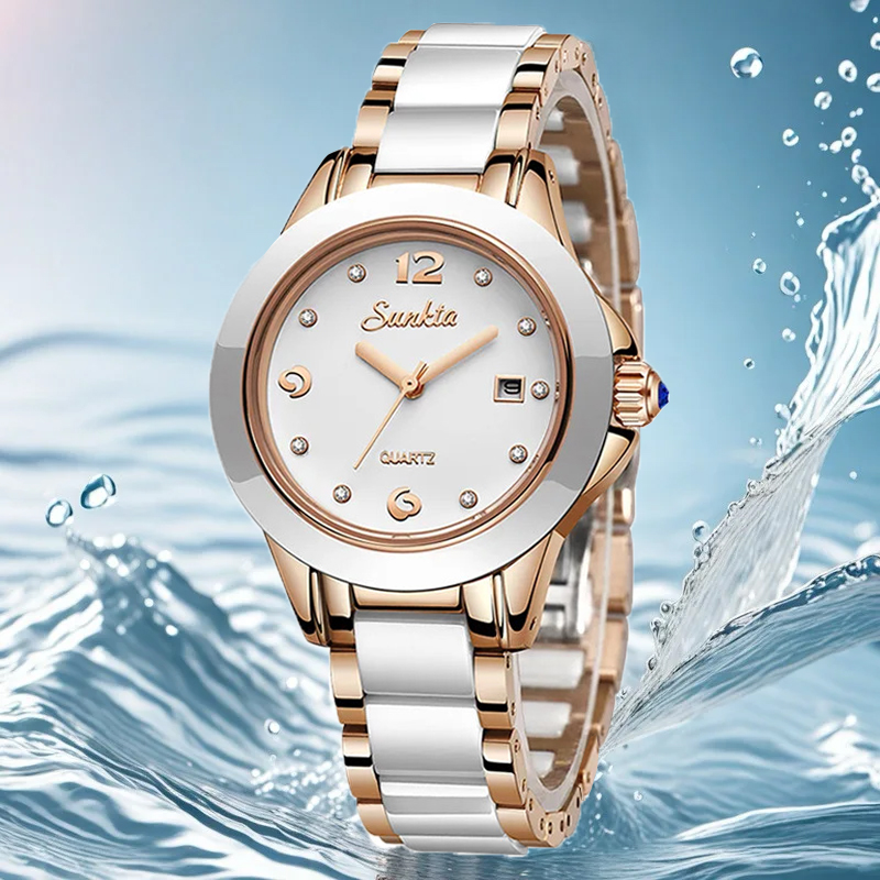 Sunkta Fashion Casual Quartz W - Luxury Watch Women ulasan dan harga