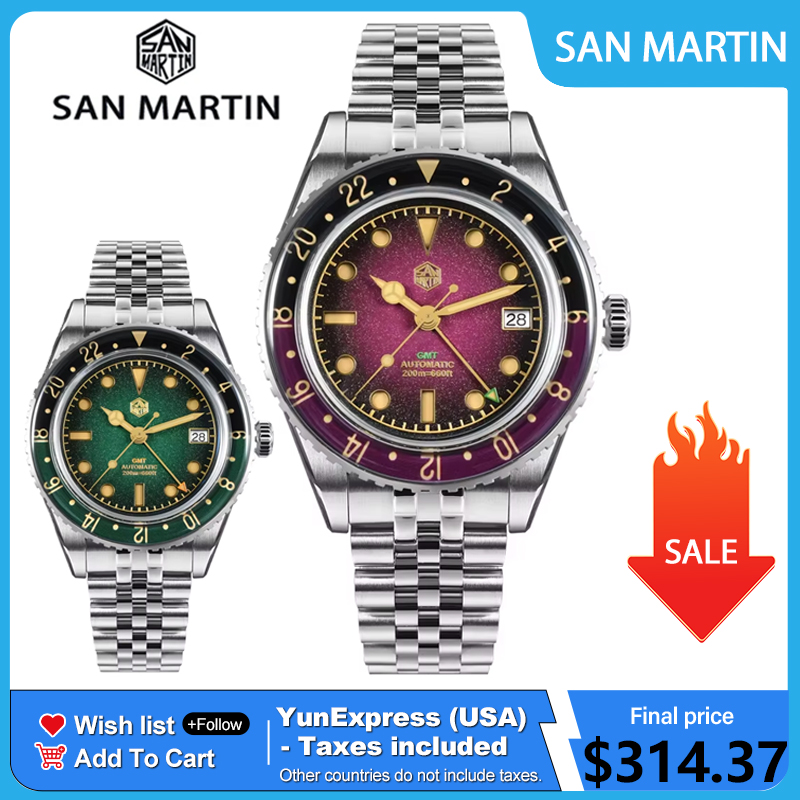 2025 New San Martin SN0134G Me - Rolex Watch Submariner ulasan dan harga