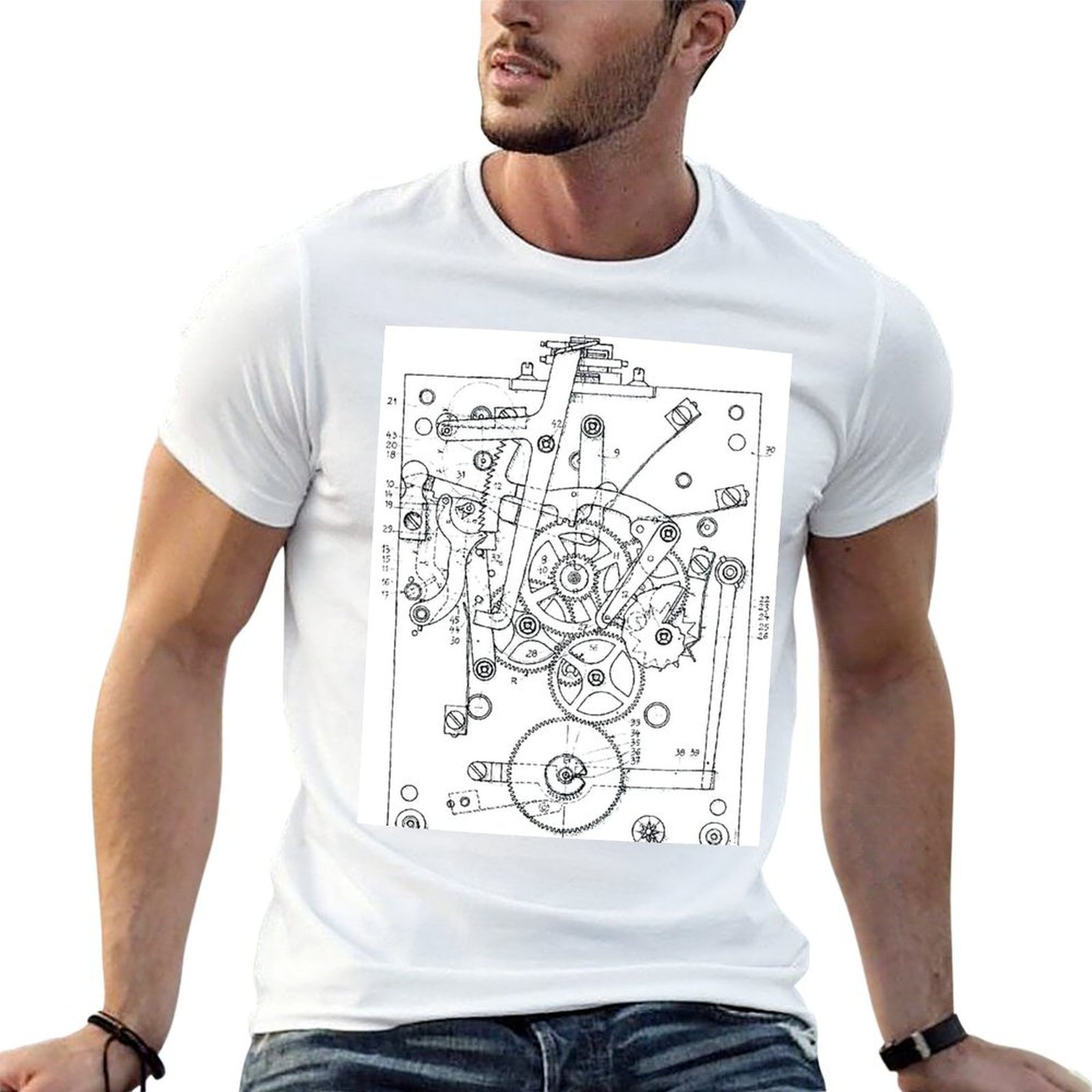 Horology watch movement T-Shir - Luxury Watch China ulasan dan harga