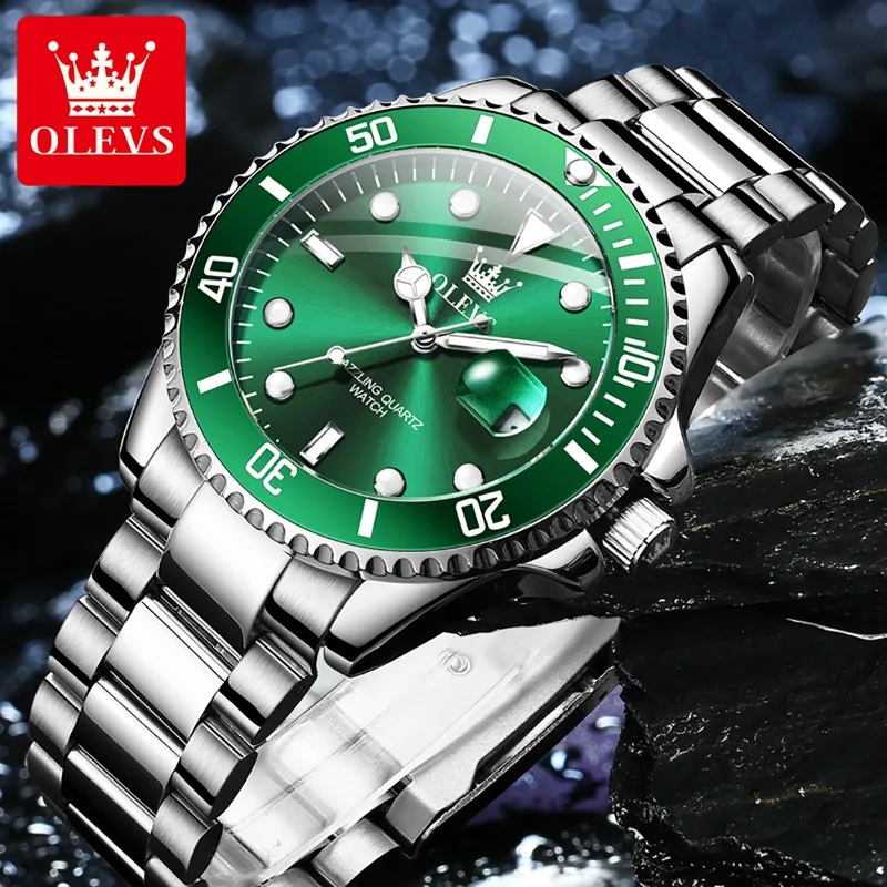OLEVS Original Quartz Watch fo - Luxury Watch Magazine ulasan dan harga
