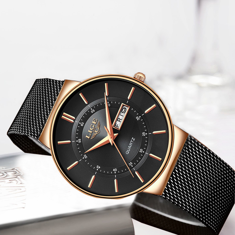LIGE Women Watches Luxury Bran - Luxury Watch Ladies ulasan dan harga