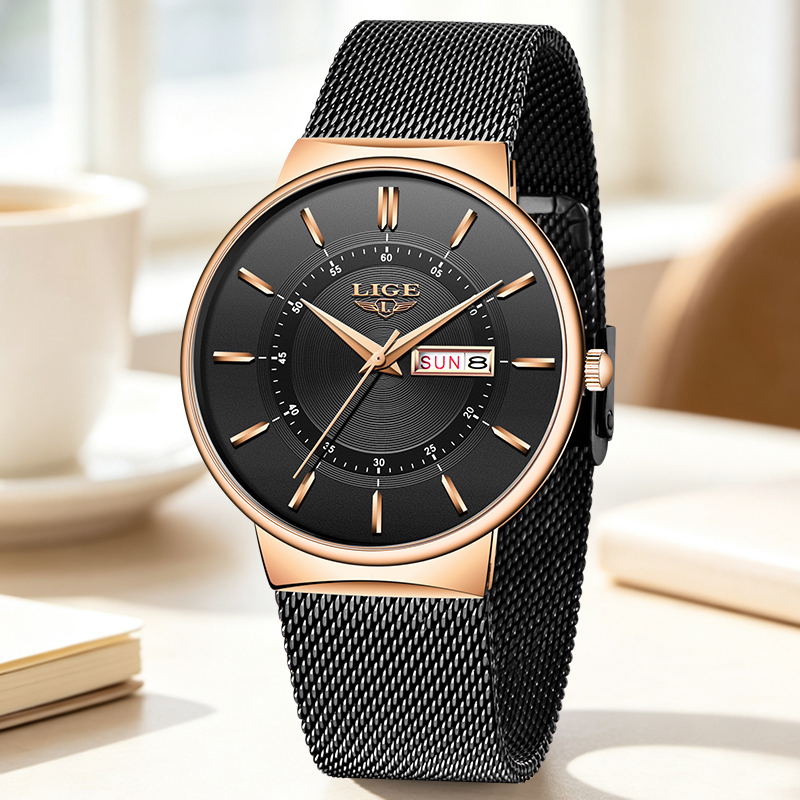 LIGE Women Watches Luxury Bran - Luxury Watch Ladies ulasan dan harga