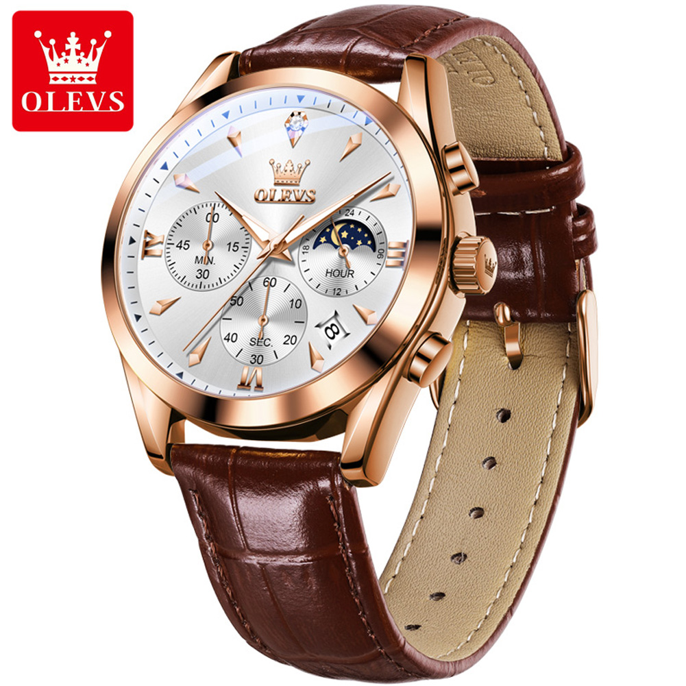 OLEVS Brand New Fashion Quartz - Luxury Watch Magazine ulasan dan harga