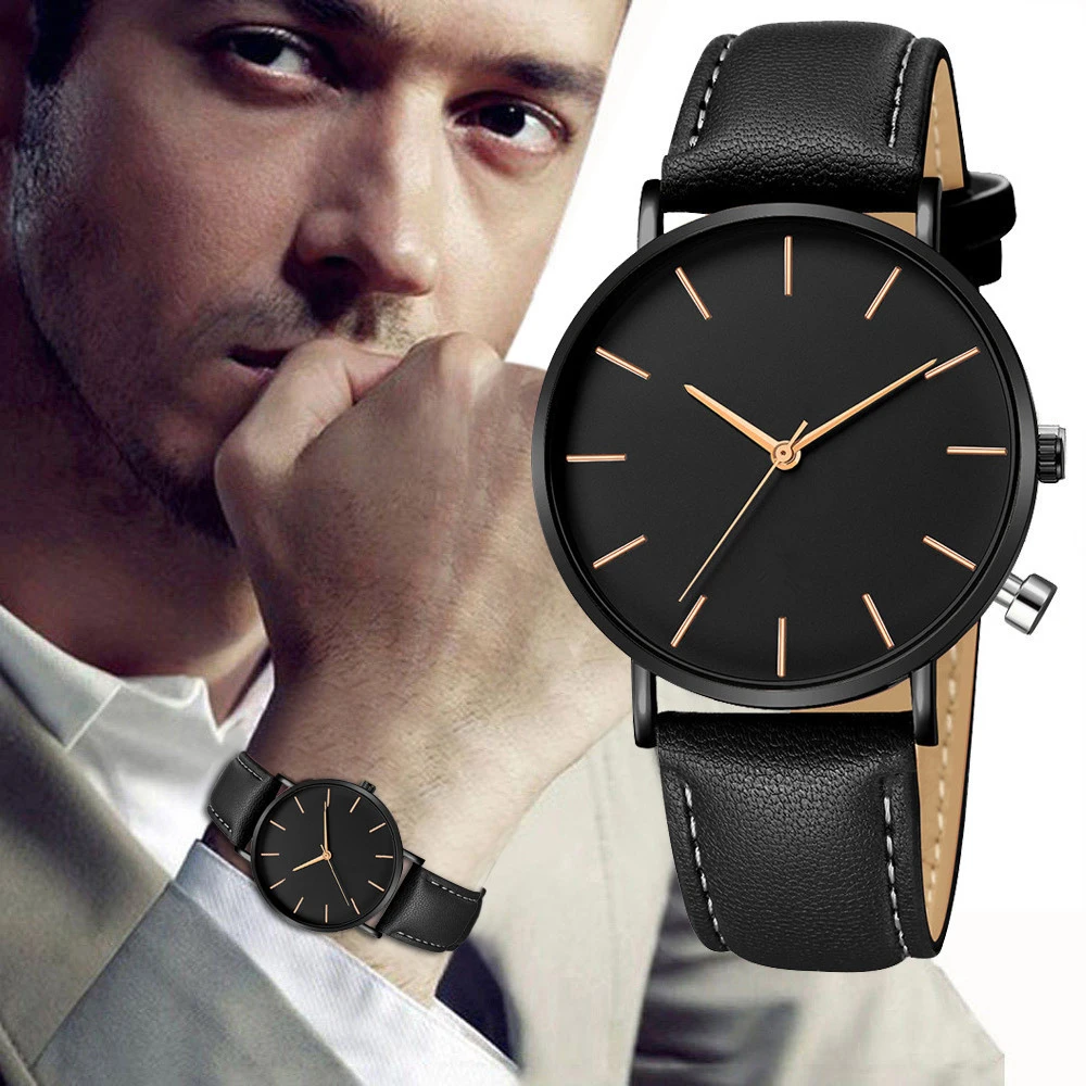 Simple Style Analog Quartz Men - Luxury Watch Magazine ulasan dan harga